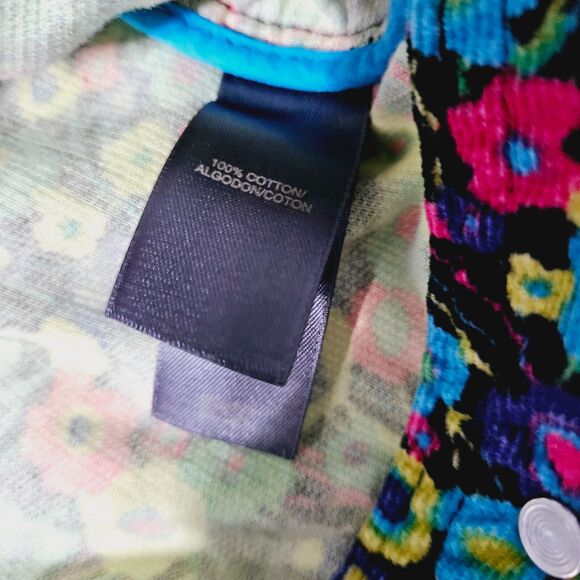 Liz Claiborne Womens Jacket Multi-Color Size XL 100% Cotton Button Close Pockets - Picture 8 of 14